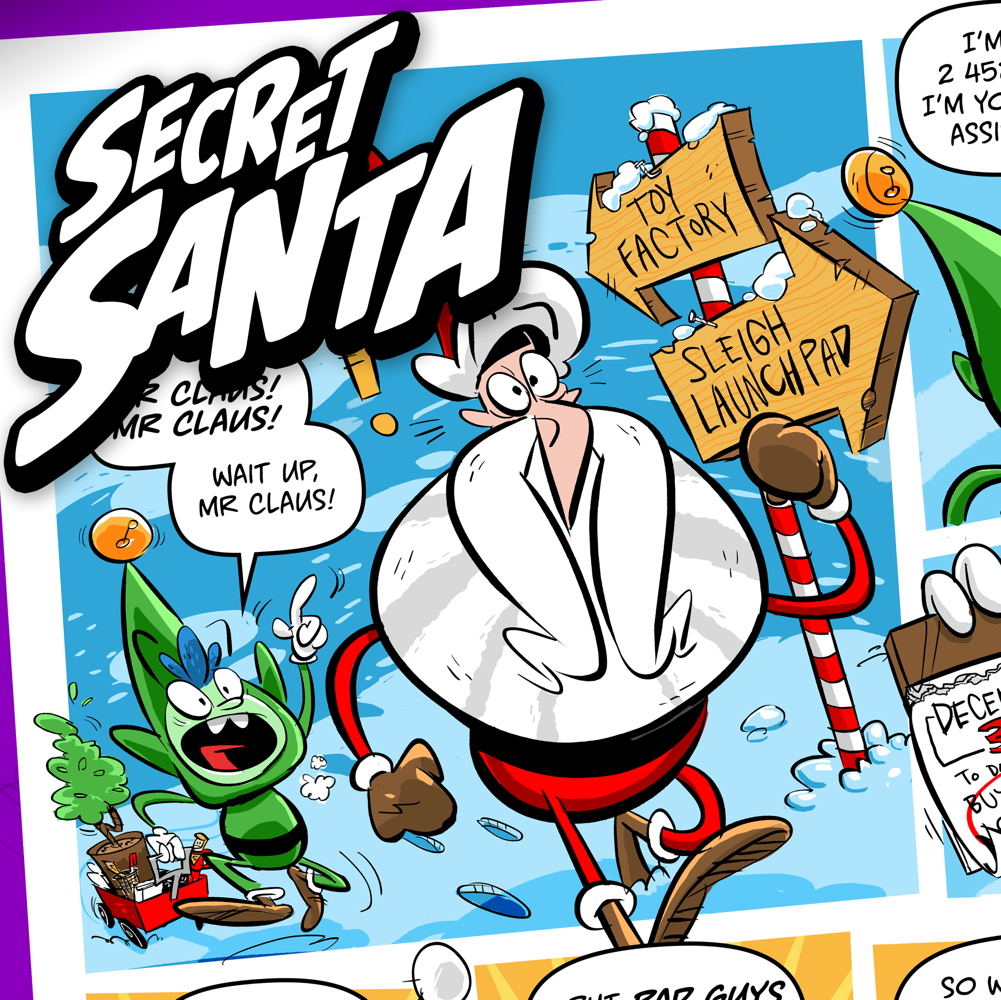 Secret Santa: New Year's Thieves - Tony Draws!